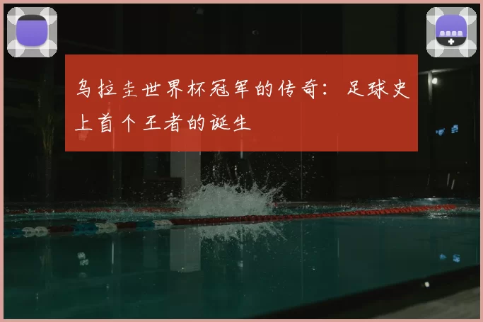 乌拉圭世界杯冠军的传奇:足球史上首个王者的诞生