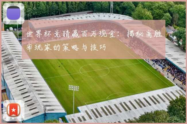 世界杯竞猜赢百万现金：揭秘高胜率玩家的策略与技巧