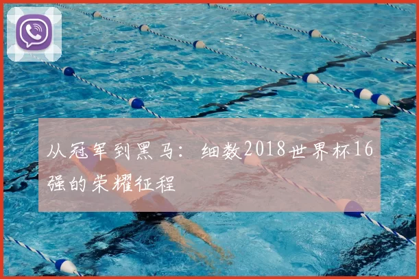 从冠军到黑马:细数2018世界杯16强的荣耀征程
